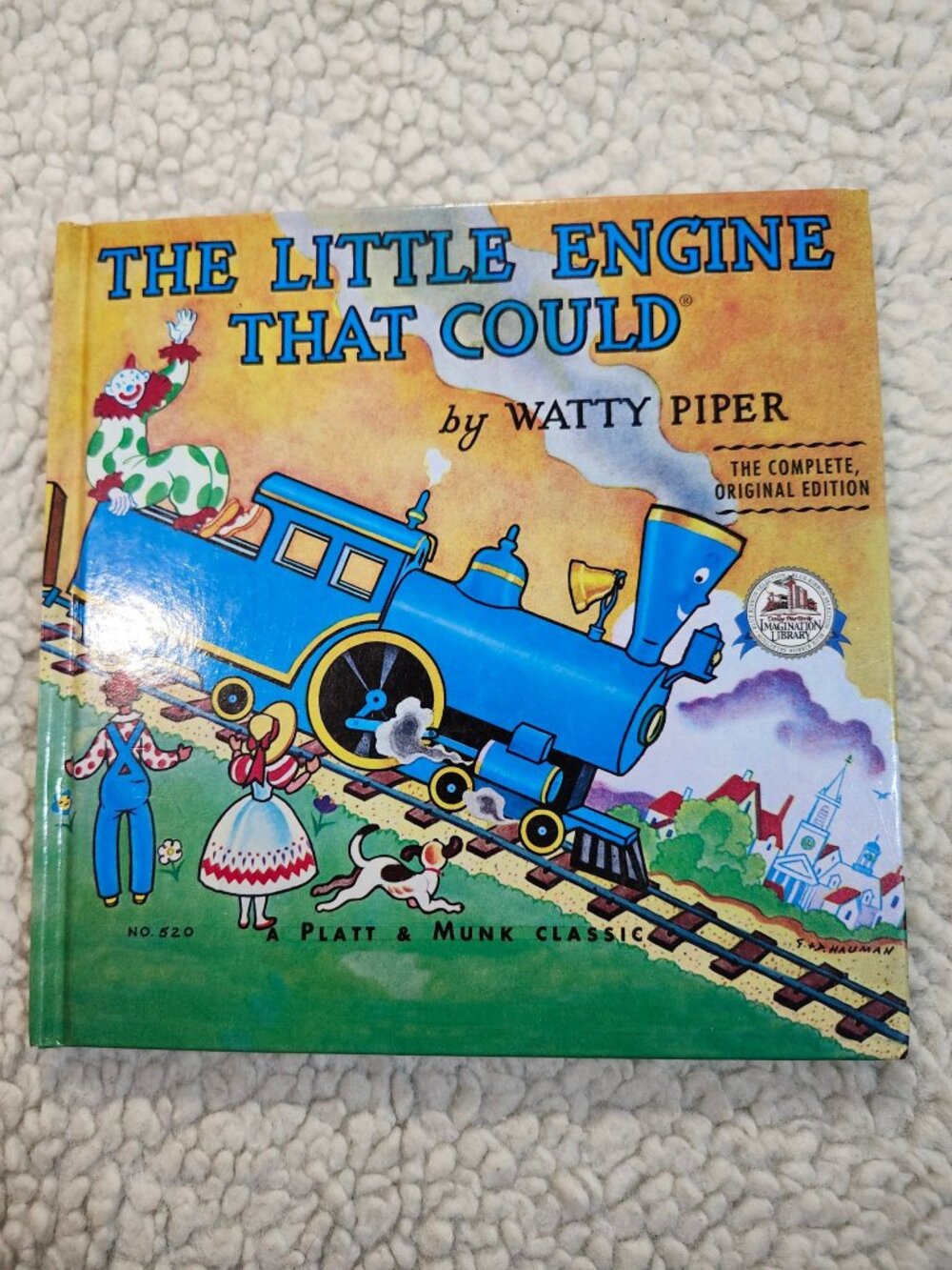 Watty Piper The Little Engine That Could Hardcover Childrens Book Platt & Munk